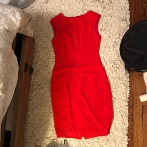Red/orange REISS dress
